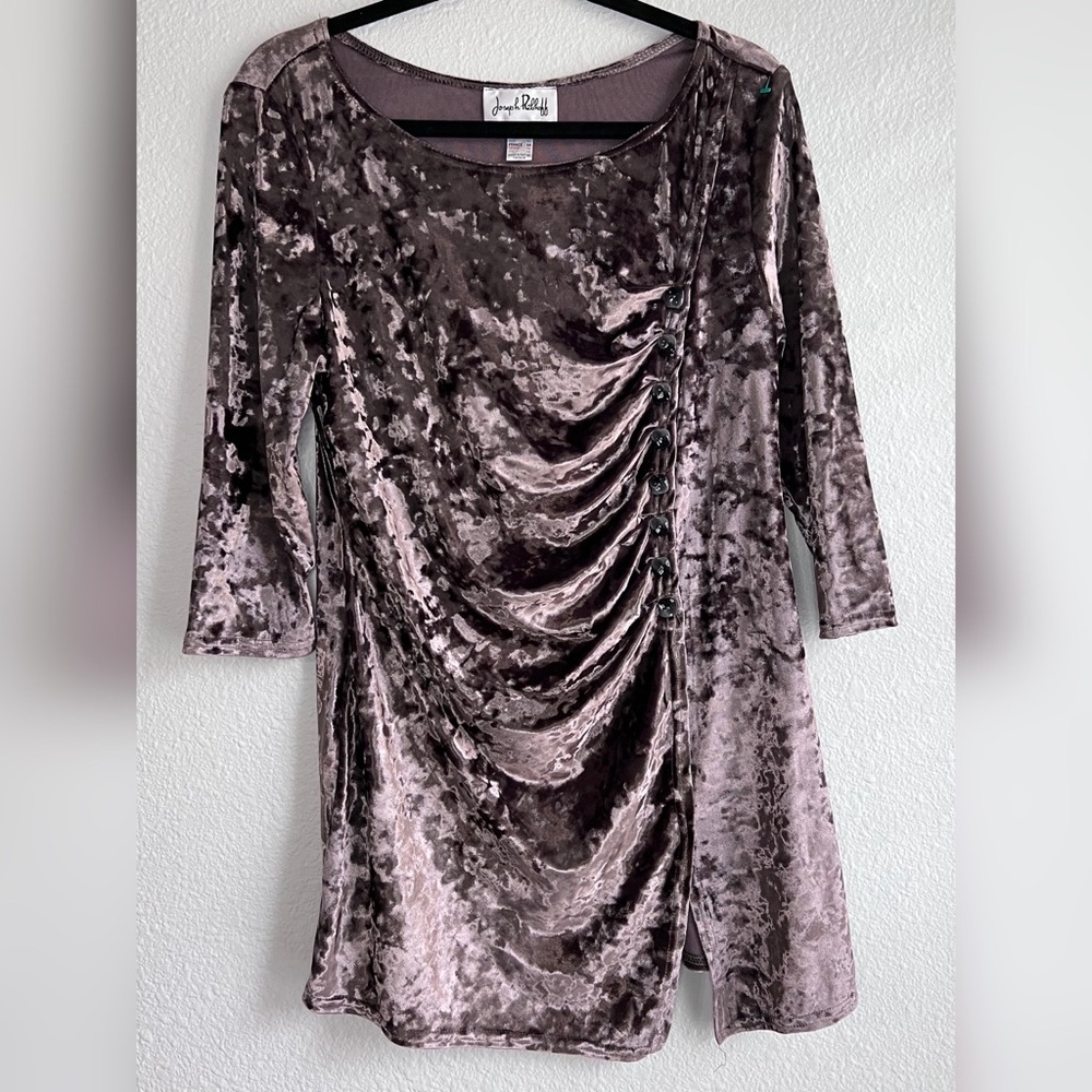 Joseph Ribkoff Super Sexy Velvet Dress Size 14.